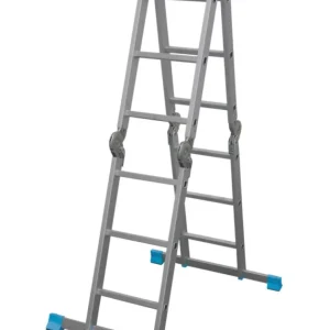 Dernière Chance Échelle multiposition en aluminium à 4 sections Mac Allister 3,17m Code 2005X