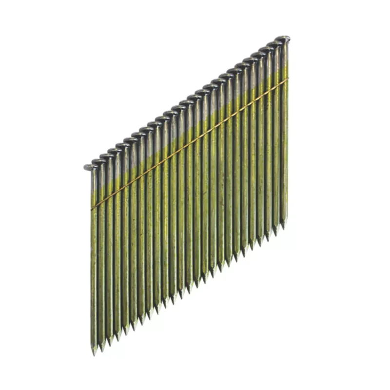 2200 clous de charpente en bande collée galvanisés tige lisse DeWalt 3,1x90mm Code 4764F Offre Exclusive
