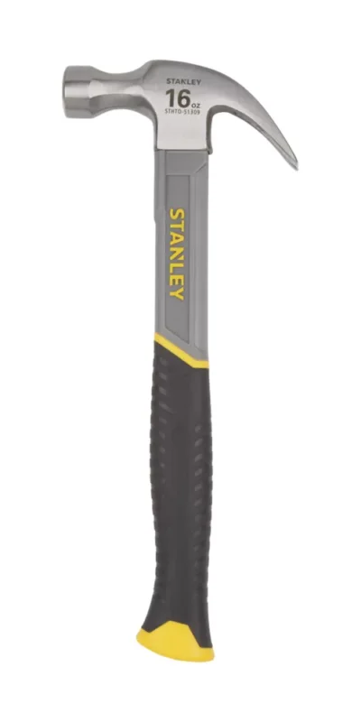 Bon Marché Marteau arrache-clou en fibre de verre Stanley 16oz (0,45kg) Code 1638X
