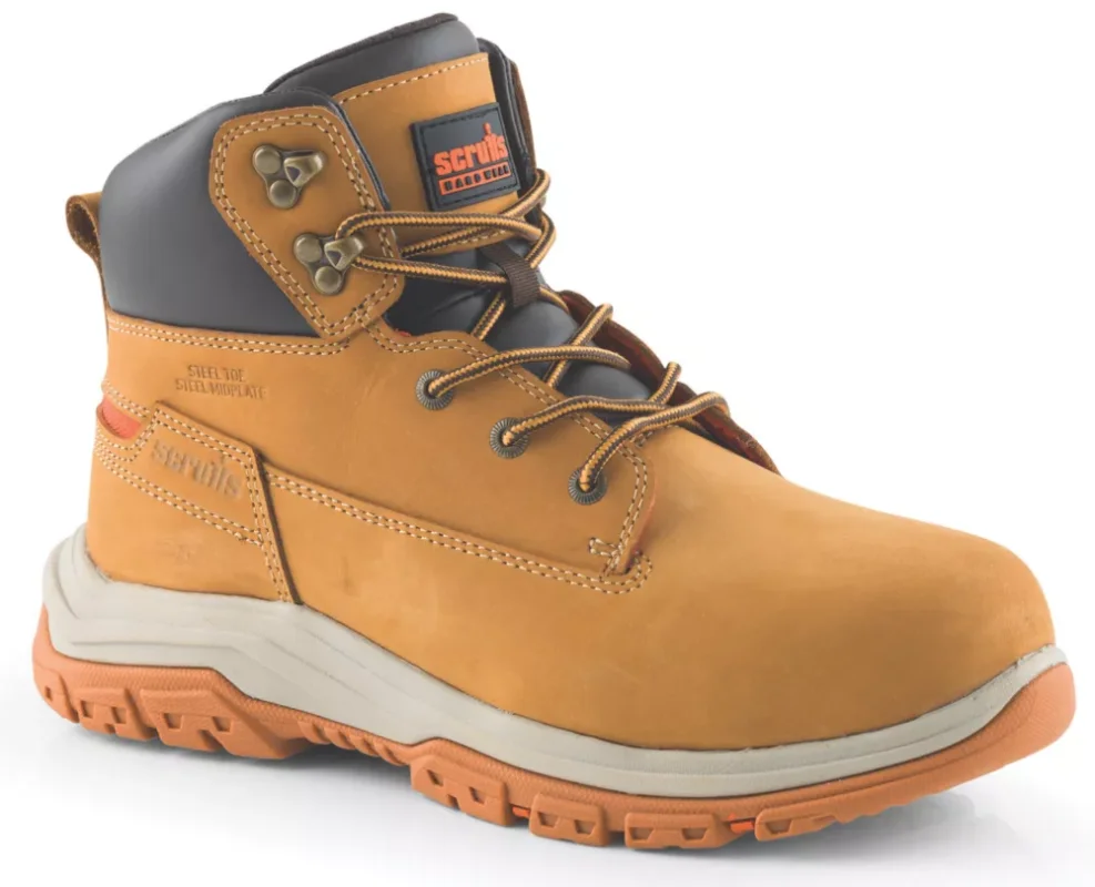 Bottes de sécurité SB P Scruffs Ridge havane pointure 44 Code 980KV Prix Réduit