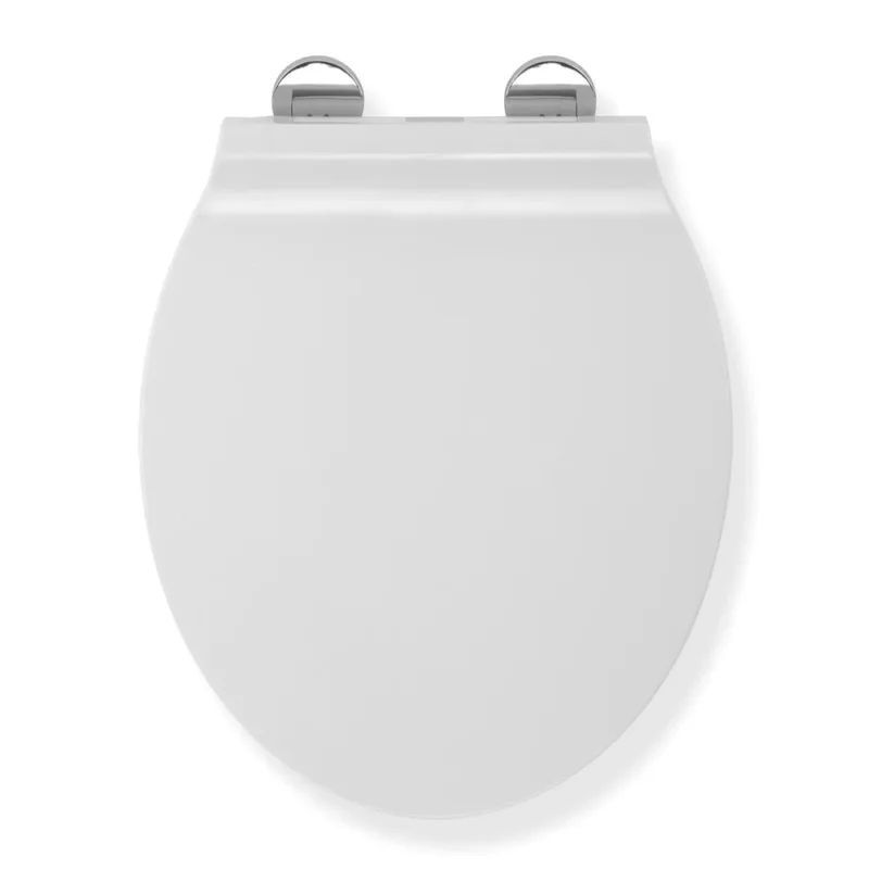 Abattant de WC avec frein de chute et ouverture rapide Croydex Michigan en plastique thermodurcissable blanc Code 274JJ Must-Have