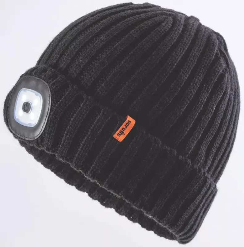 Bonnet à LED Scruffs T54631 noir Code 587JJ Offre Spéciale