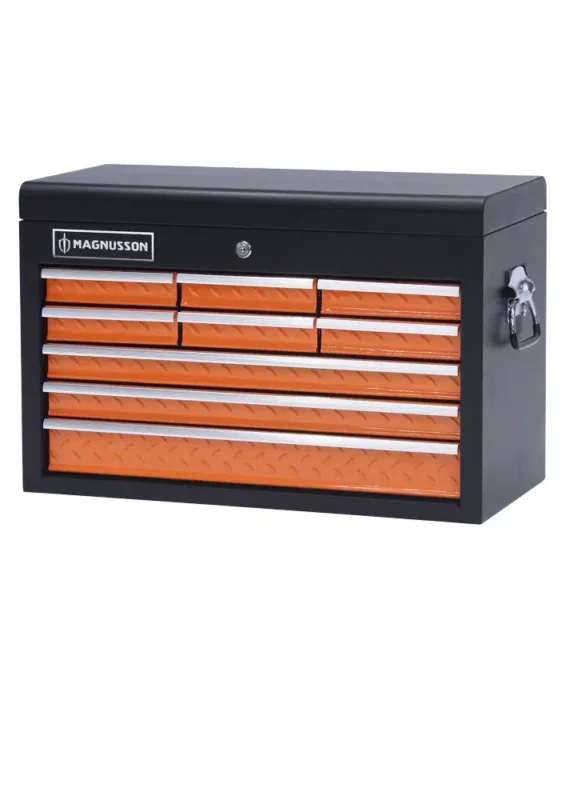 Coffre à outils 9 tiroirs Magnusson L.66 x l.30,7 x h.43 cm Code 892RY Marque