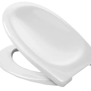 Abattant de WC à fermeture douce en plastique thermodurcissable blanc Siamp Esterel Optimum Code 483PT Prix Cassé