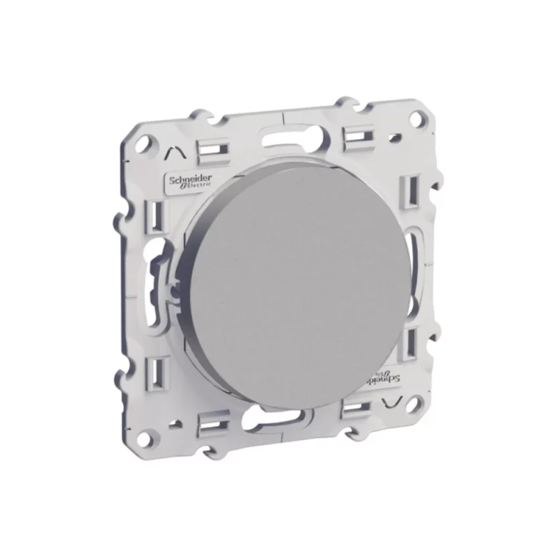 Va-et-vient 1 poste Odace Aluminium Schneider Code 633VR Meilleure Vente