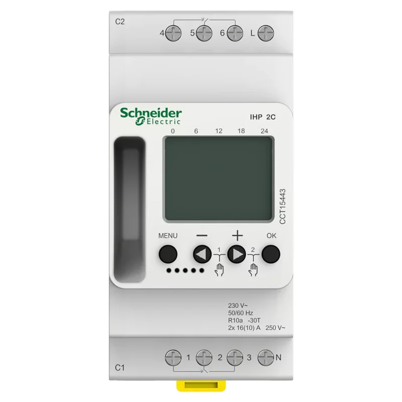 Solde Interrupteur horaire programmable 2 canaux 7 jours Acti9 Schneider Code 427RX