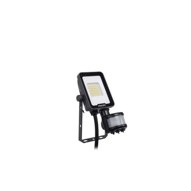 Projecteur LED extérieur noir Philips avec détecteur 3000K 1100lm Code 499TJ Achat Immédiat