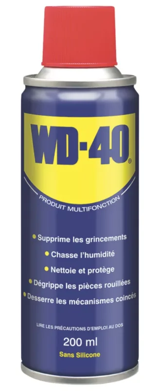 Aérosol multifonction WD-40 200ml Code 395RY Meilleur Choix