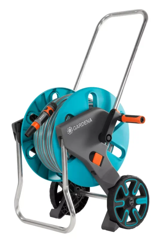 Prix Bas Dévidoir sur roues équipé Gardena Cleverroll M L. 25m diam. 15mm Code 549TX