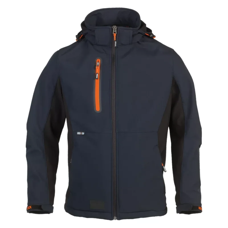 Meilleur Choix Veste de travail imperméable Herock Tryston bleu marine taille L Code 968PX