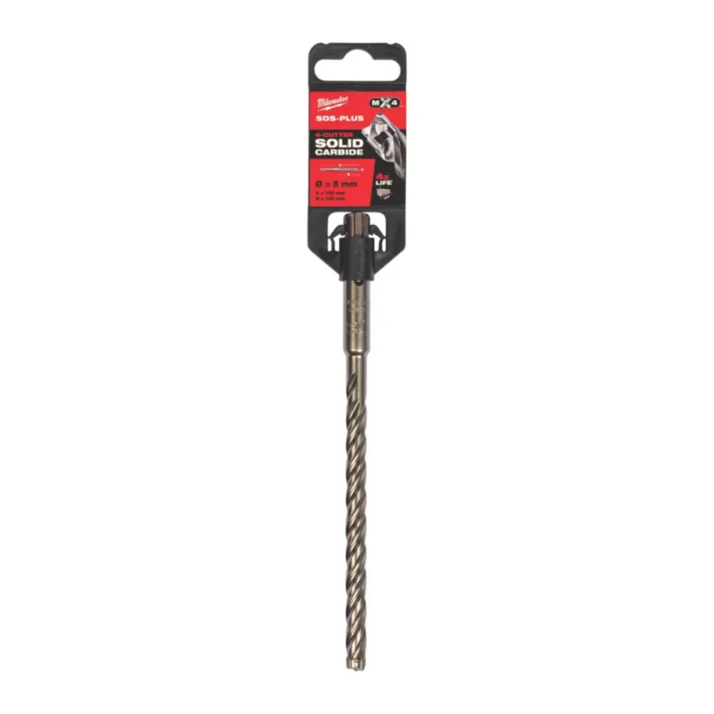 Seulement Aujourd'hui Foret à béton à queue SDS+ Milwaukee MX4 8mm x 165mm Code 958LF