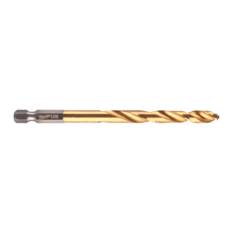 Foret métal HSS à queue hexagonale Milwaukee SHOCKWAVE 6,5mm x 107mm Code 528LF Promotion Saisonnière