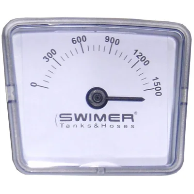 Authentique Jauge d‘horloge (standard dans SWIMER BLUE TANKS 1500 ELJP, 2500 ELJP, 5000 ELJP)