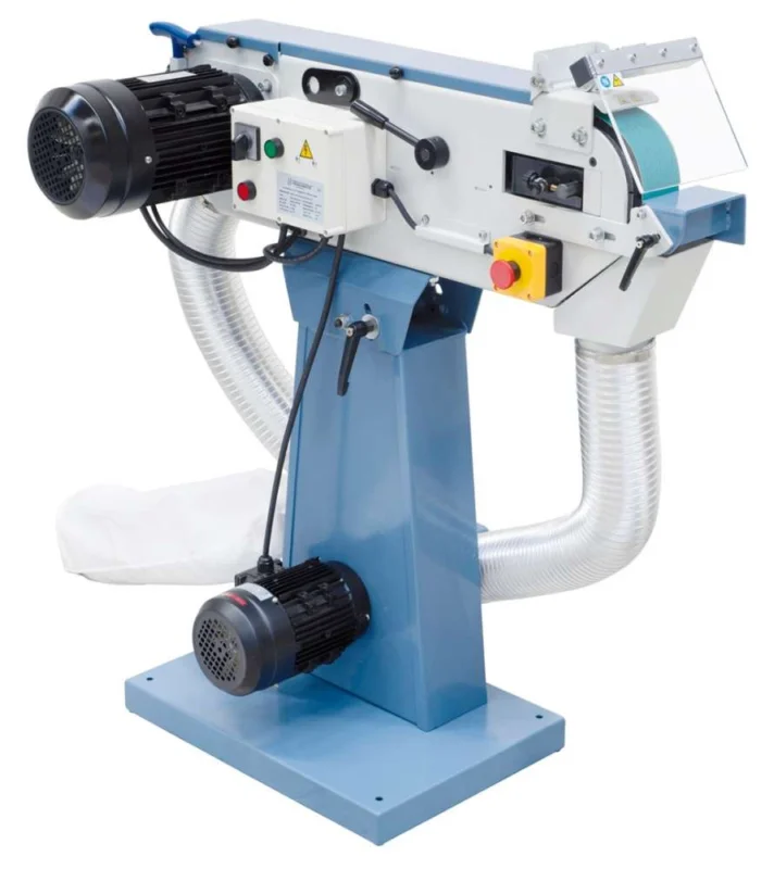 Ponceuse ébavureuse à métaux avec aspiration intégrée Bernardo MS75x2000 DC-2 - 400V Dernière Chance