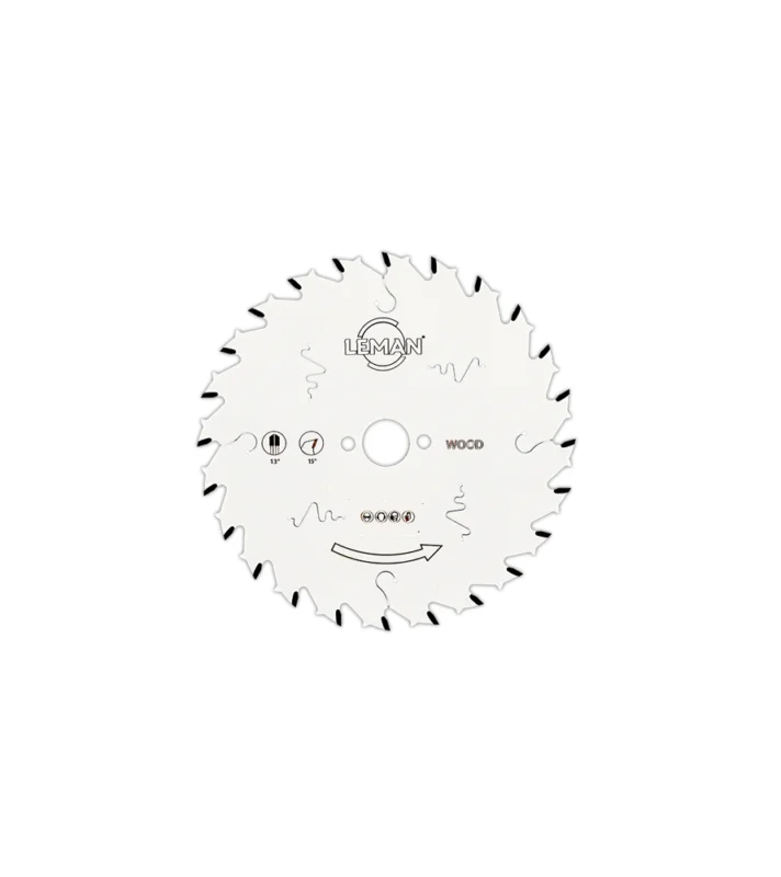 Lame de scie circulaire carbure 165 x 2,5 x 20 mm - 24 dents alternées Haute Qualité