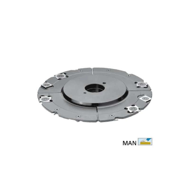 Porte-outils extensible à rainurer de 4 à 7.5 mm Ø160 mm pour toupie arbre de 50 mm Quantité Limitée