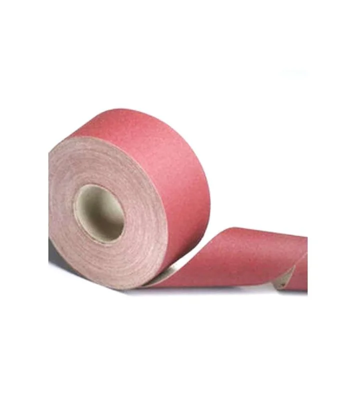 Abrasif en rouleau largeur 100 mm support toile pour calibreuse 640 mm, grain 80 - Longueur 12.5 m Solde