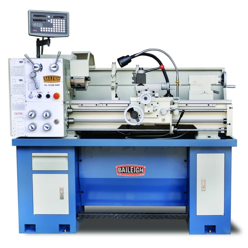 BAILEIGH - PL-1236E-DRO Tour à métaux de Précision 230V 1100W - Entre pointes 915 mm Acheter Direct