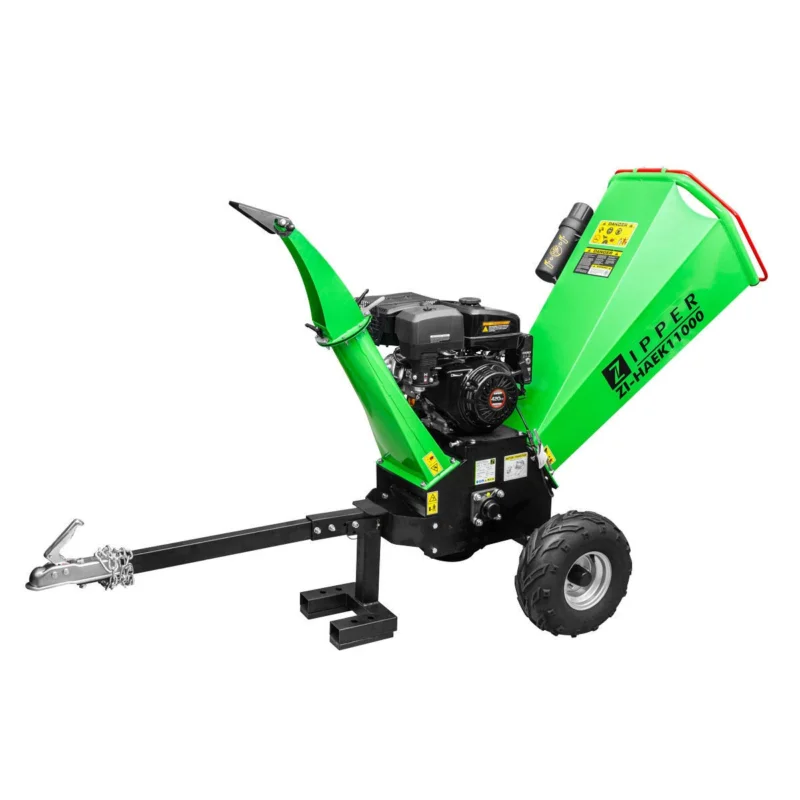 ZI-HAEK11000 - Broyeur de Végétaux Thermique Professionnel 9000W - Diamètre max. ø120 mm Acheter En Ligne