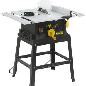 Prix Réduit FARTOOLS - TS 1800C - Scie circulaire de table avec 2 rallonges latérales - Hauteur de coupe 72 mm - 1600 W