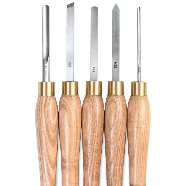 27023 - Coffret de 5 outils de tournage HSS pour mini tour à bois Marque