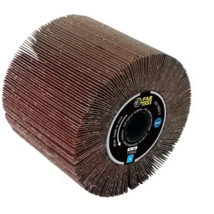 Produit De Marque Brosse à lamelles A80 pour ponçage du bois - Diamètre 120 mm