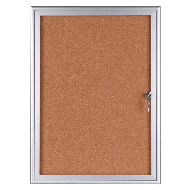 Vitrine d‘intérieur murale porte battante liège 6 feuille A4 Achetez Aujourd'hui