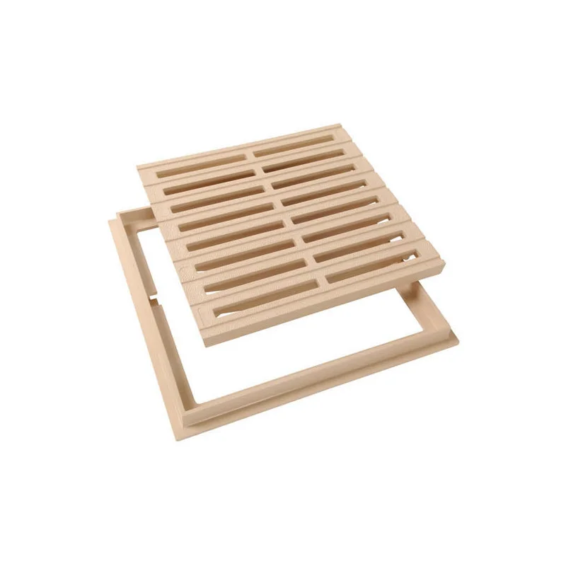 Grille de sol avec cadre Bon Plan