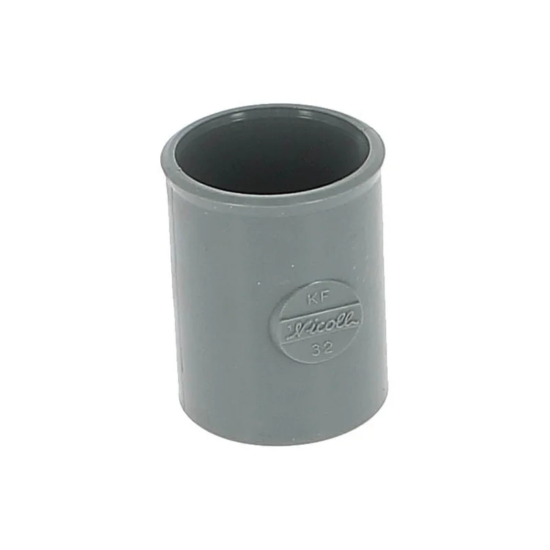 Promotion Saisonnière Manchon à coulisse Femelle Femelle PVC évacuation gris Nicoll