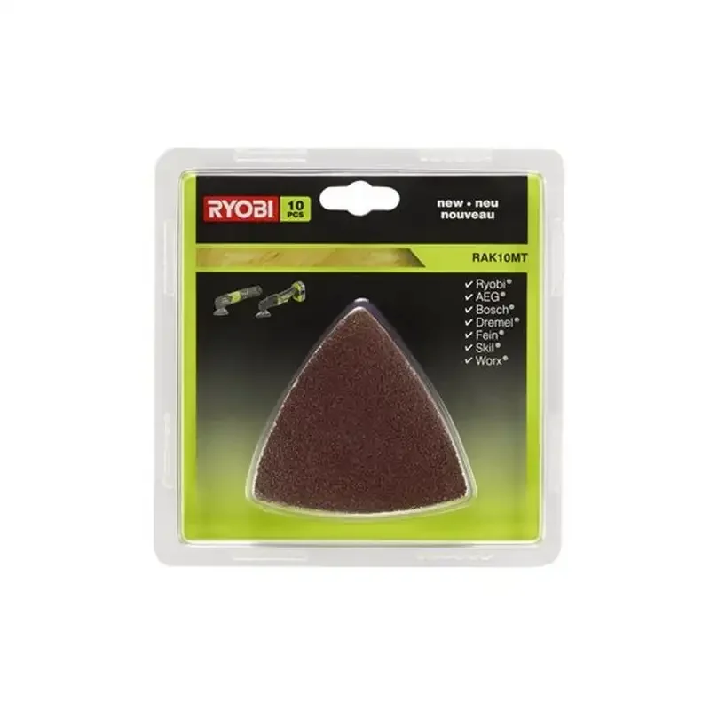 Abrasif, triangle, jeu de 10 assortis Offre Exclusive