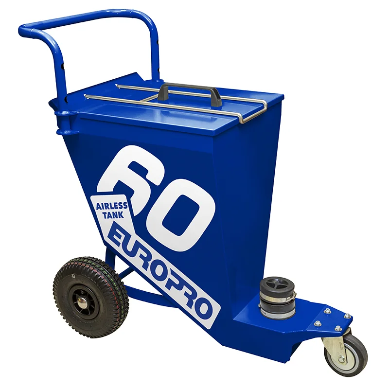 Livraison Express Cuve Inox 60 L chariot Airless EUROSPRAY