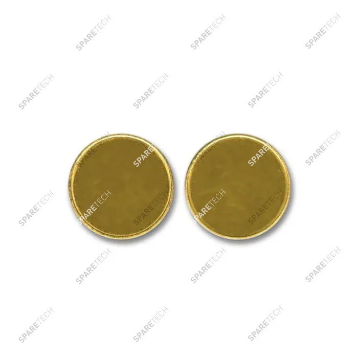 Jeton laiton Ø21.2x1.5mm lisse — Lot de 100 Nouvelle Collection